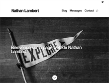 Tablet Screenshot of nathanlambert.net